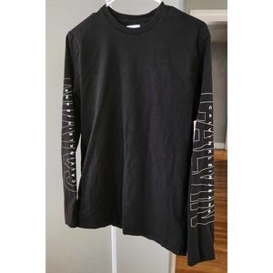Calvin Klein Black Long Sleeve Tee - Men's Medium